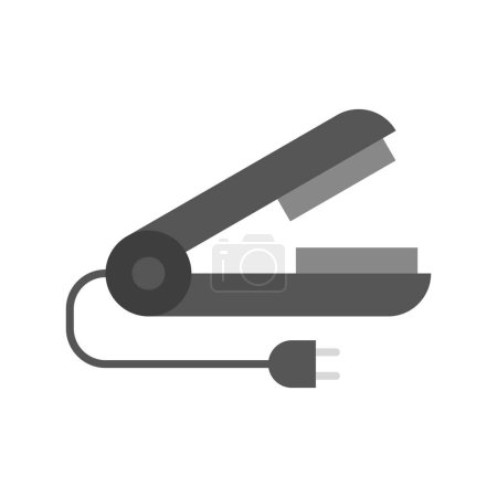 Illustration for Straightener icon vector image. Suitable for mobile application web application and print media. - Royalty Free Image