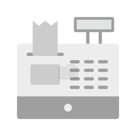 Ilustración de Cajero automático icono imagen vectorial. Adecuado para aplicaciones móviles aplicación web y medios de impresión. - Imagen libre de derechos
