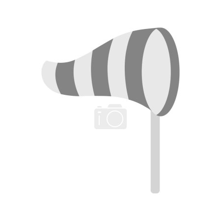 Windsock icon vector image. Suitable for mobile application web application and print media.