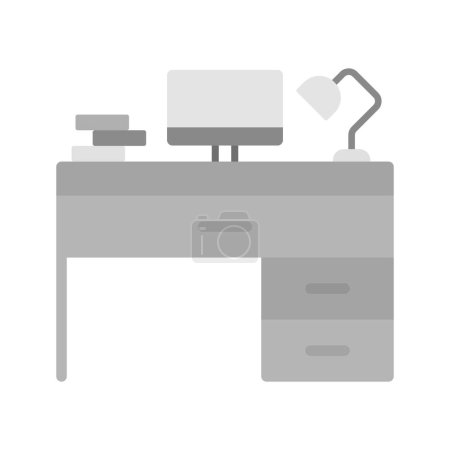 Workplace icon vector image. Suitable for mobile application web application and print media.