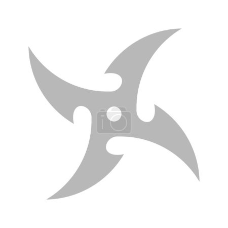 Shuriken icon vector image. Suitable for mobile application web application and print media.