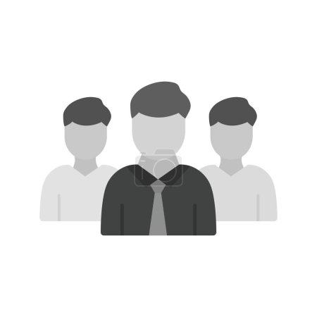 Executive Team icon vector image. Suitable for mobile application web application and print media.