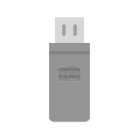 Usb Drive icon vector image. Suitable for mobile application web application and print media.