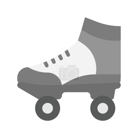 Skates icon vector image. Suitable for mobile application web application and print media.