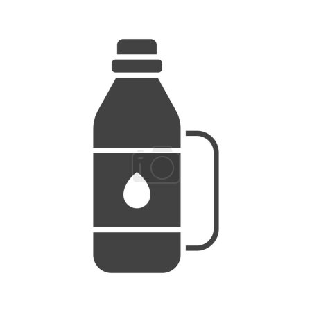 Water Flask icon vector image. Suitable for mobile application web application and print media.