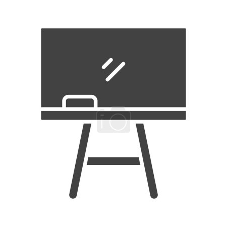 Whiteboard icon vector image. Suitable for mobile application web application and print media.