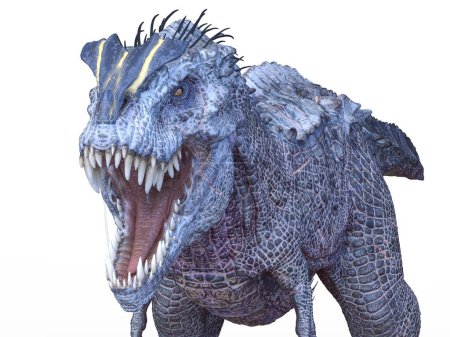 Téléchargez les photos : Rendu 3D d'un dinosaure - en image libre de droit