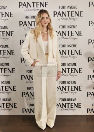 Photo for Talk pantene live instagram meeting with Chiara Ferragni, in April 2022 - Royalty Free Image