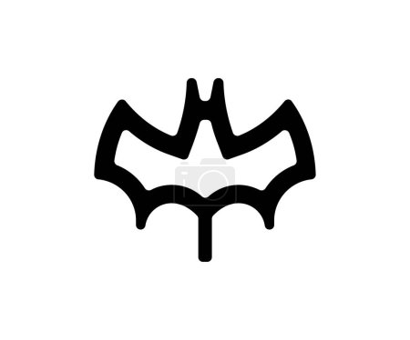 bat vector illustration, icon vector design