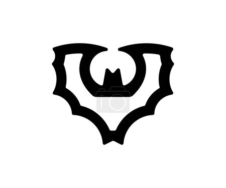 bat vector icon design