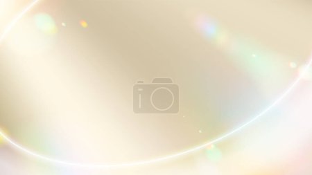 Illustration for Background material with beautiful circular rays. Vector data that is easy to edit. - Royalty Free Image