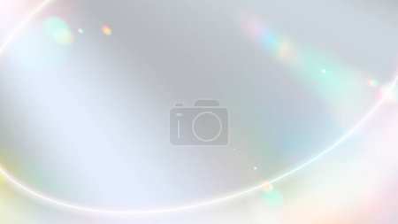 Illustration for Background material with beautiful circular rays. Vector data that is easy to edit. - Royalty Free Image