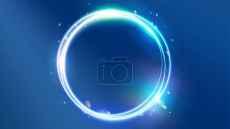 Téléchargez les illustrations : Background with beautiful circular rays. Vector data that is easy to edit. - en licence libre de droit