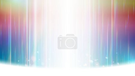 Illustration for Shining light rain background. Vector data that is easy to edit. - Royalty Free Image