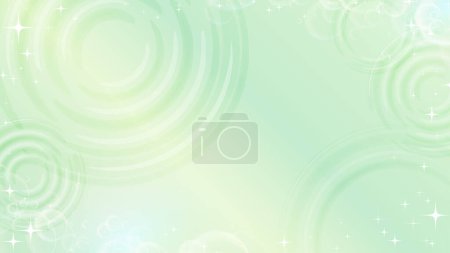 Illustration for Water ripple background. Vector data that is easy to edit. - Royalty Free Image