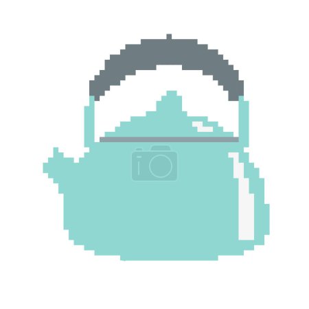 Illustration for Kettle.Vector illustration that is easy to edit. - Royalty Free Image