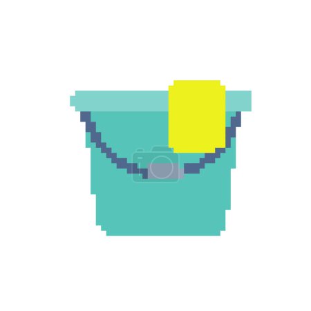 Photo for Bucket.Vector illustration that is easy to edit. - Royalty Free Image