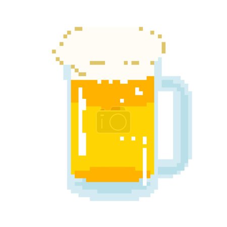 Draft beer.Vector illustration that is easy to edit.