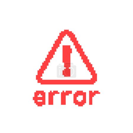 Illustration for Error. Vector illustration that is easy to edit. - Royalty Free Image