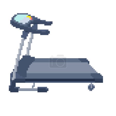 Illustration for Treadmill.Vector illustration that is easy to edit. - Royalty Free Image