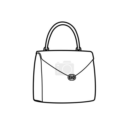 formal bag.Vector illustration that is easy to edit.