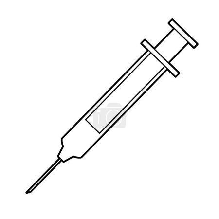 Injection.Vector illustration that is easy to edit.