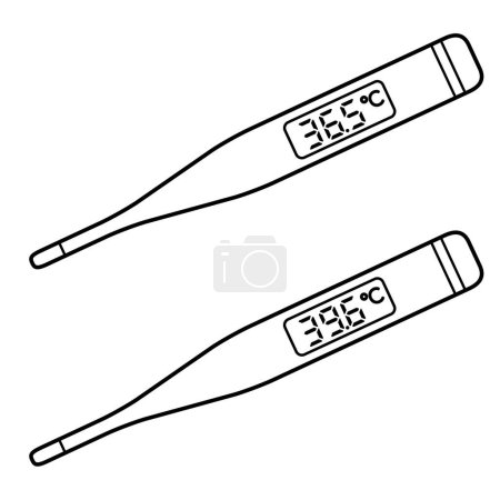 Thermometer.Vector illustration that is easy to edit.