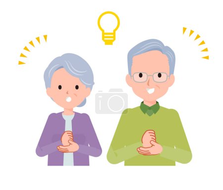 Elderly couple in their 70s-80s. Come up with an idea.