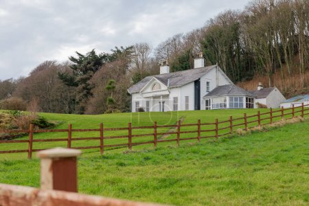 Moville Countryside. Charming Rural Houses in Northern Ireland