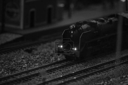 Locomotora miniatura, modelo tren