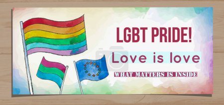 Foto de Orgullo Lgbt, Orgullo Gay, también llamado Orgullo LGBT o Orgullo LGBTQ, por su nombre de Orgullo, celebración anual, generalmente en junio en los Estados Unidos y a veces en otros momentos en otros países, de identidad lesbiana, gay, bisexual, transgénero y queer (LGBTQ). - Imagen libre de derechos