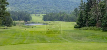 Photo for Canadian golf club in Quebec, on the countryside - Royalty Free Image