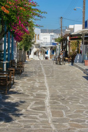 Foto de Calle de la ciudad vieja de Grecia - Imagen libre de derechos
