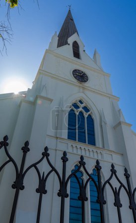 Photo for Pretty little church in Stellenbosch under the sun. South Africa. - Royalty Free Image