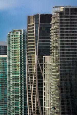 Photo for A city with a lot of tall buildings,  Miami, Florida - Royalty Free Image