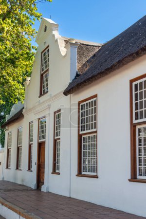 Photo for Architecture of the pretty town of Stellenbosch in South Africa - Royalty Free Image