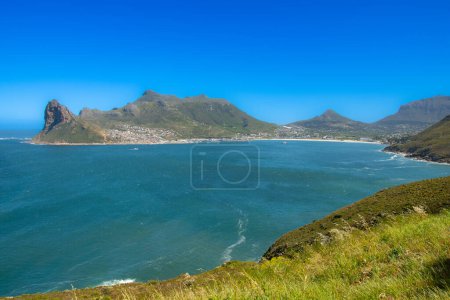 Téléchargez les photos : Paysage de Hout Bay près de Cape Town en Afrique du Sud - en image libre de droit