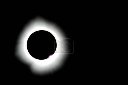 Foto de Eclipses lunares en el cielo negro - Imagen libre de derechos