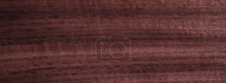 Photo for Closeup texture of wooden flooring made of Etimoe Fumed from West Africa - Royalty Free Image