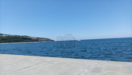 Photo for Andriatic Sea, embankment in Koper - Royalty Free Image