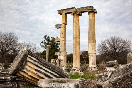 Photo for Afrodisias Ancient city. (Aphrodisias). The common name of many ancient cities dedicated to the goddess Aphrodite. The most famous of cities called Aphrodisias. Karacasu - Aydin, TURKEY - Royalty Free Image
