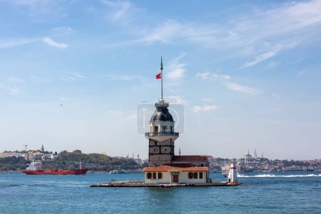 Foto de Torre de la Doncella (Kiz Kulesi), Estambul / Turquía - Imagen libre de derechos