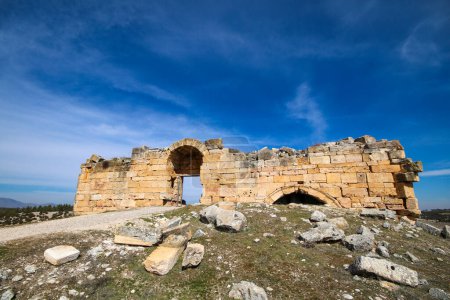 Photo for Blaundus - Blaundeon ancient city Sulumenli, Usak,Turkey - Royalty Free Image