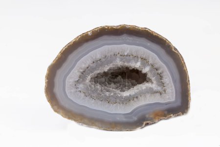 Téléchargez les photos : Agate minéral spécimen pierre gemme quartz cristal roche - en image libre de droit