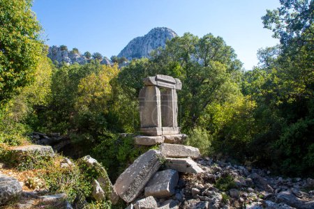 Photo for Termessos Ancient City is an important ancient city - Antalya - Turkey - Royalty Free Image