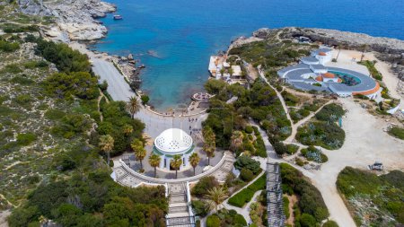 Foto de Isla de Rodas - Grecia, 22 de mayo de 2023, Kalithea Springs Therme and Beach - Imagen libre de derechos