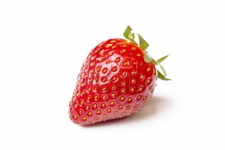 Photo for Strawberry fruit on the white background - Royalty Free Image