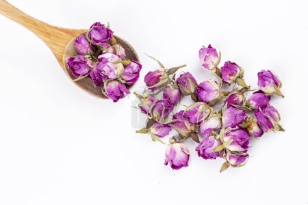 Téléchargez les photos : Pétales de rose sèches thé - en image libre de droit
