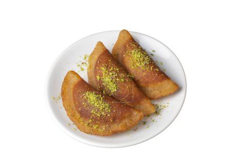 Téléchargez les photos : Traditional Turkish Dessert Tas Kadayif - en image libre de droit