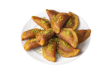 Photo for Traditional Turkish Dessert Tas Kadayif - Royalty Free Image